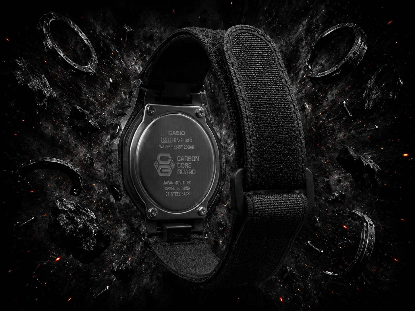G-Shock AP - Carbon Noir by GSHOP