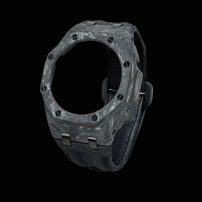 Kit, Bracelet Nylon + Cadran Carbon by GSHOP
