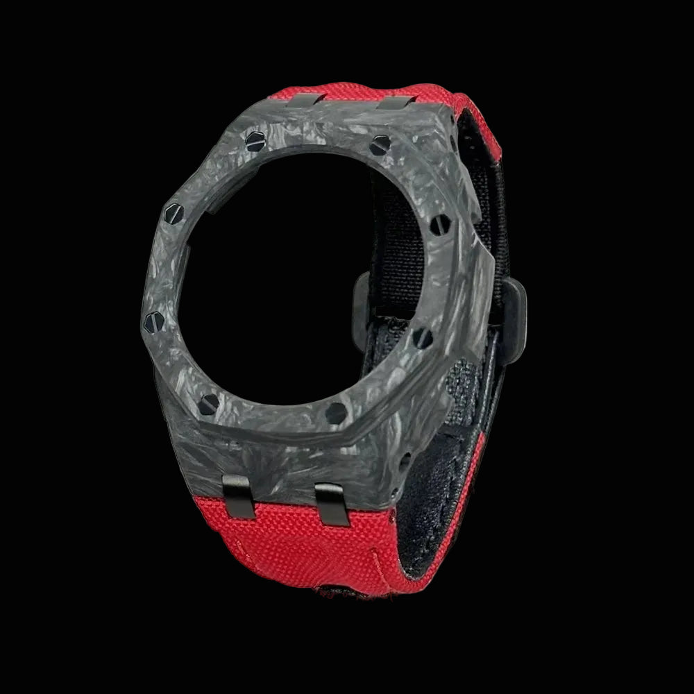 Kit, Bracelet Nylon + Cadran Carbon by GSHOP