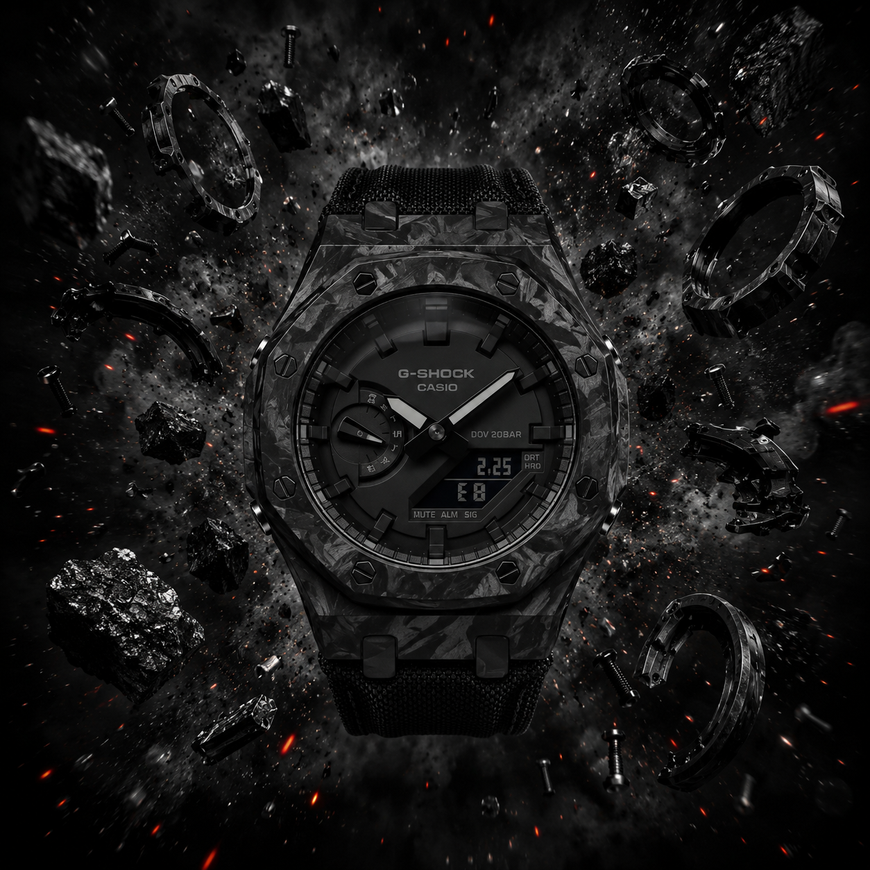 G-Shock AP - Carbon Noir by GSHOP