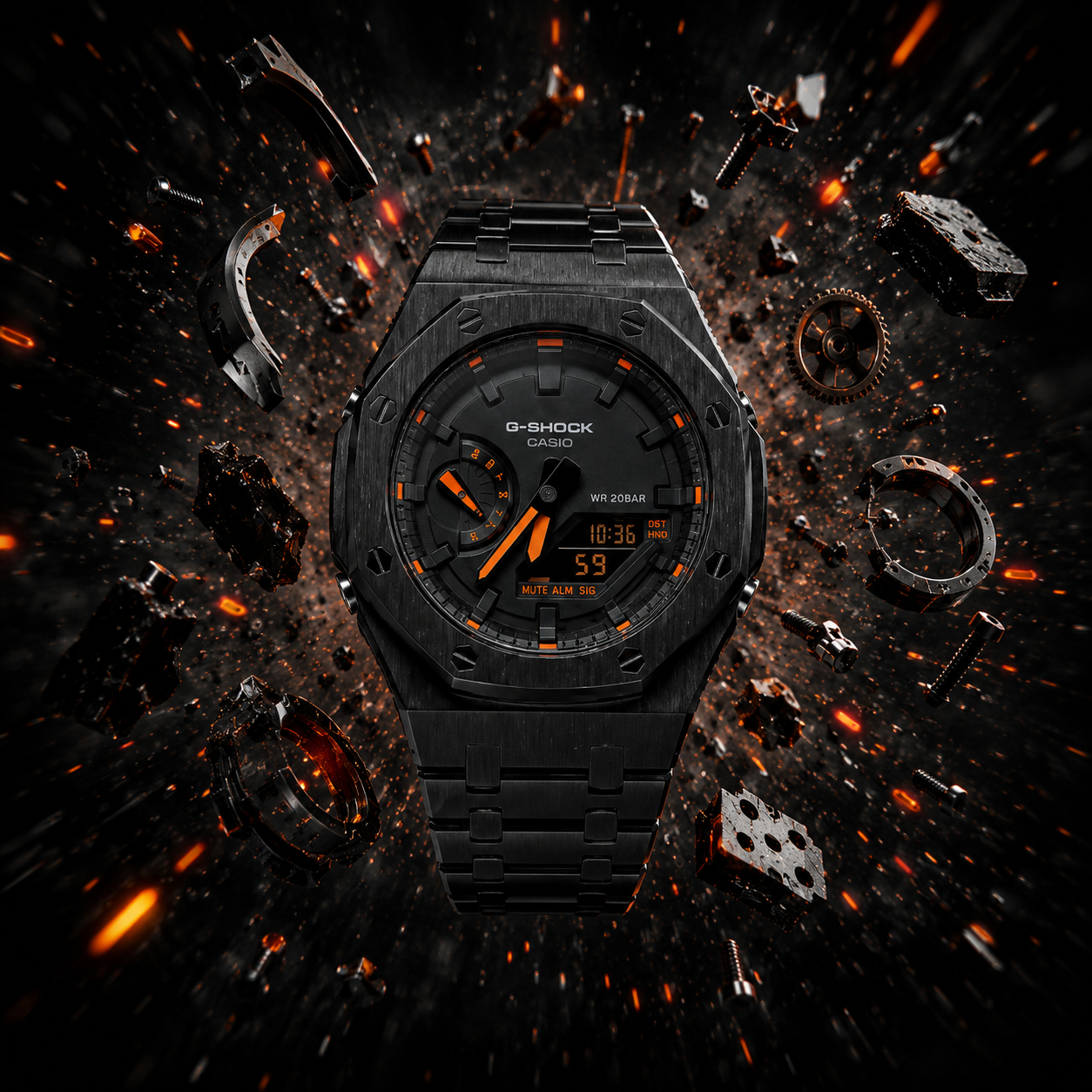 G-Shock AP - Flammes Oak by GSHOP