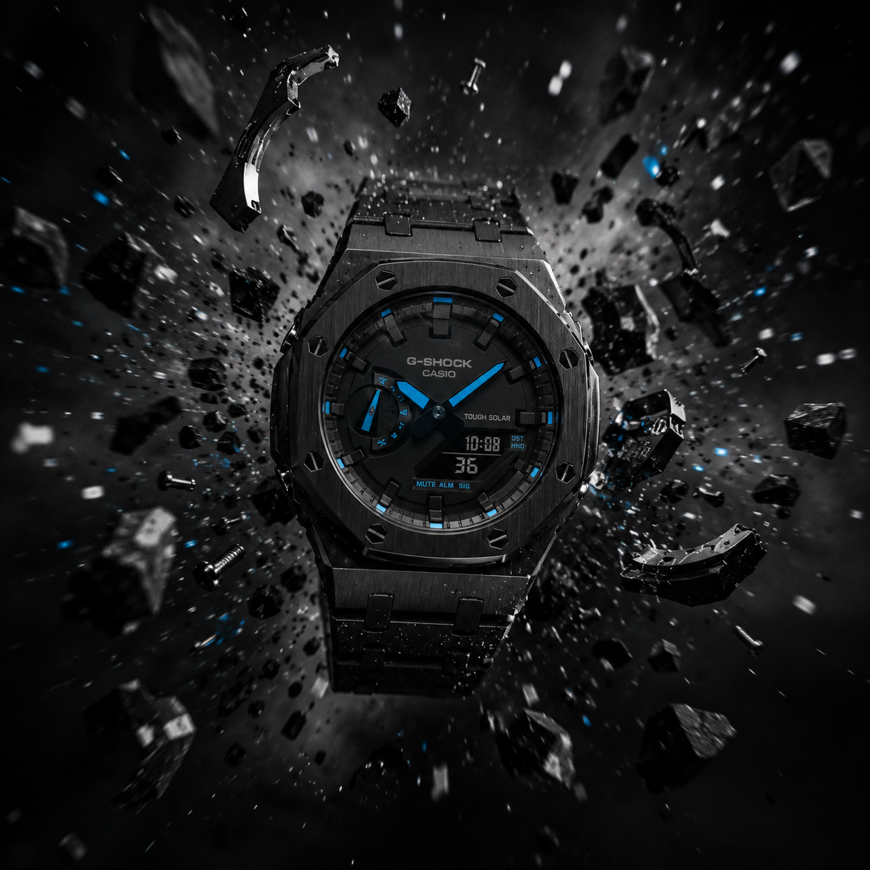 G-Shock AP - Bleu éléctriques Oak by GSHOP