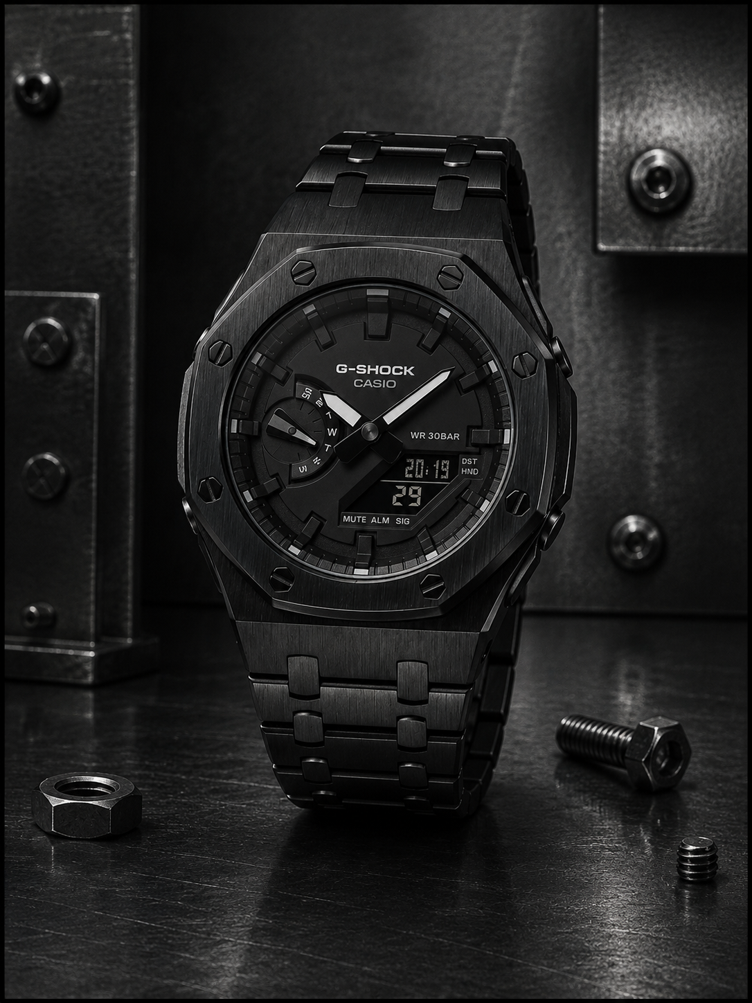 G-Shock AP - Métal Noir Oak by GSHOP
